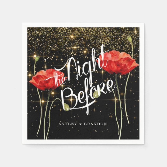 Servilleta De Papel Servilletas Tan Elegantes y Brillantes para La Noc (Anverso)