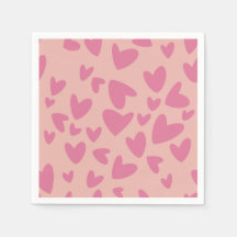 Servilletas temáticas del Día de San Valentín