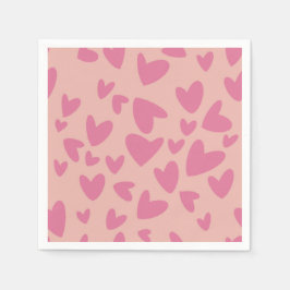 Servilleta De Papel Servilletas temáticas del Día de San Valentín