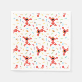 Servilleta De Papel Sesame Street Elmo | Cumpleaños Crayon