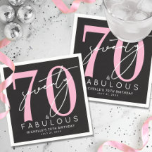 Sesenta y Setenta Fabulosa Fiesta de Cumpleaños 70