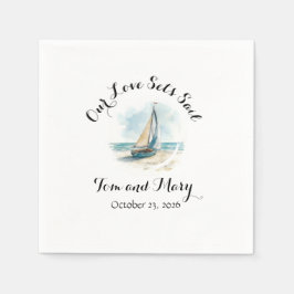 Servilleta De Papel Set Sail Gift Napkin