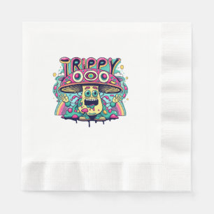 Servilleta De Papel Seta Feliz Alucinógena