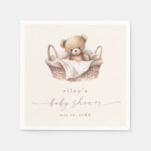 Sexo Neutral Teddy Bear Boho Baby Shower