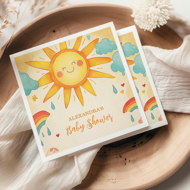 Servilleta De Papel Sexo Sunshine Neutral Boho Sun (Subido por el creador)