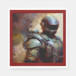 Servilleta De Papel SF - Héroe militar 3