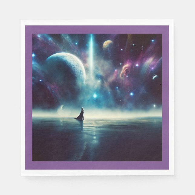 Servilleta De Papel SF - Opera espacial 1 (Anverso)