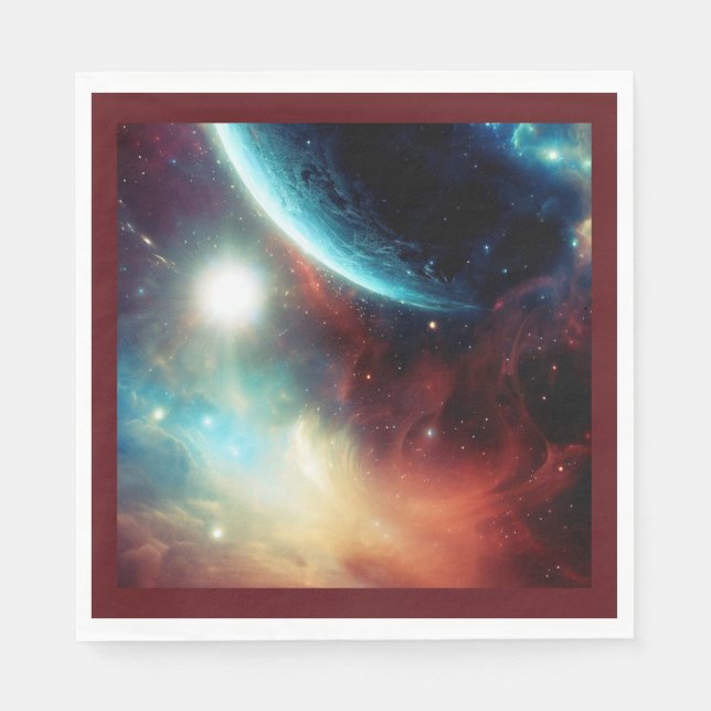 Servilleta De Papel SF - Opera espacial 3 (Anverso)