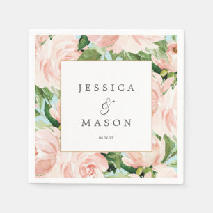 Servilleta De Papel Shabby Chic Boda Napkin Cocktail Napkin