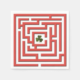 Servilleta De Papel Shamrock en Red Labyrinth Challenge