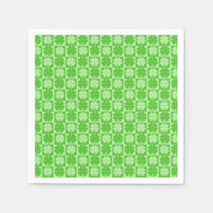Servilleta De Papel Shamrock Four Leaf Clover