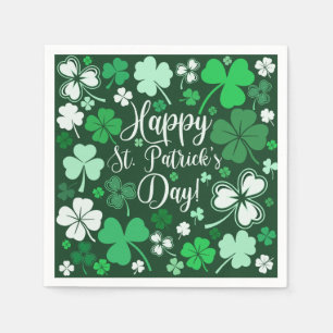 Servilleta De Papel Shamrock St Patrick