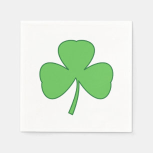 Servilleta De Papel Shamrock St. Patrick's Day Fiestas Napkins