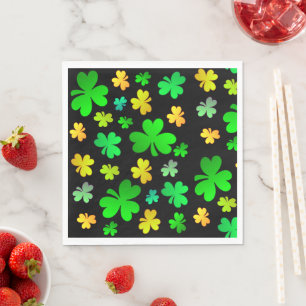 Servilleta De Papel Shamrock St. Patrick's Day Paper Napkins