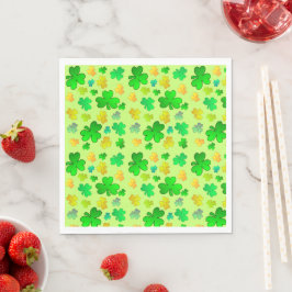 Servilleta De Papel Shamrock St. Patrick's Day Paper Napkins