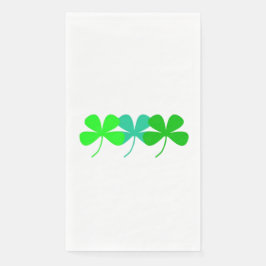 Servilleta De Papel Shamrock St Patricks Día Verde 4Cleo