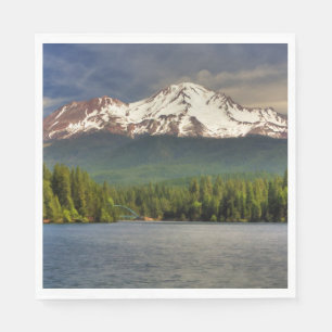 SERVILLETA DE PAPEL SHASTA DEL SOPORTE DEL LAGO SISKIYOU