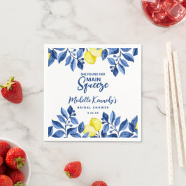 Servilleta De Papel She Found Her Main Squeeze Bridal Shower