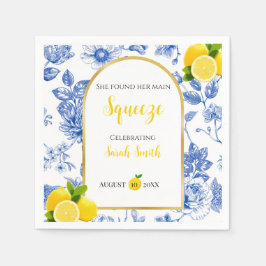 Servilleta De Papel She Found Her Main Squeeze Bridal Shower