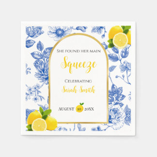 Servilleta De Papel She Found Her Main Squeeze Bridal Shower