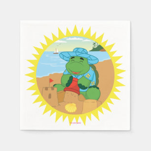 Servilleta De Papel Sheldon en la playa