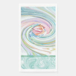 Servilleta De Papel Shell De Swirl Sea