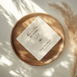 Servilleta De Papel She's A Tini Bit Older Coffee Martini Birthday