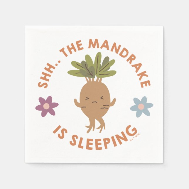 Servilleta De Papel Shh. El Mandrake duerme (Anverso)
