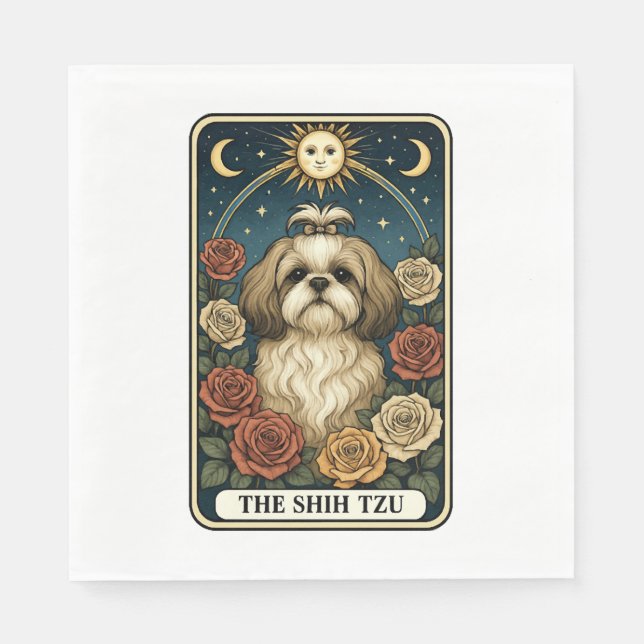 Servilleta De Papel Shih Tzu (Anverso)