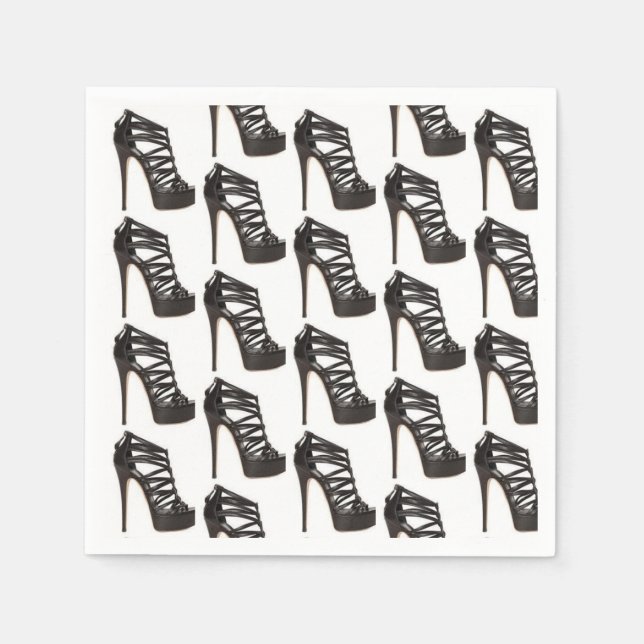 Servilleta De Papel Shoe Napkin (Anverso)