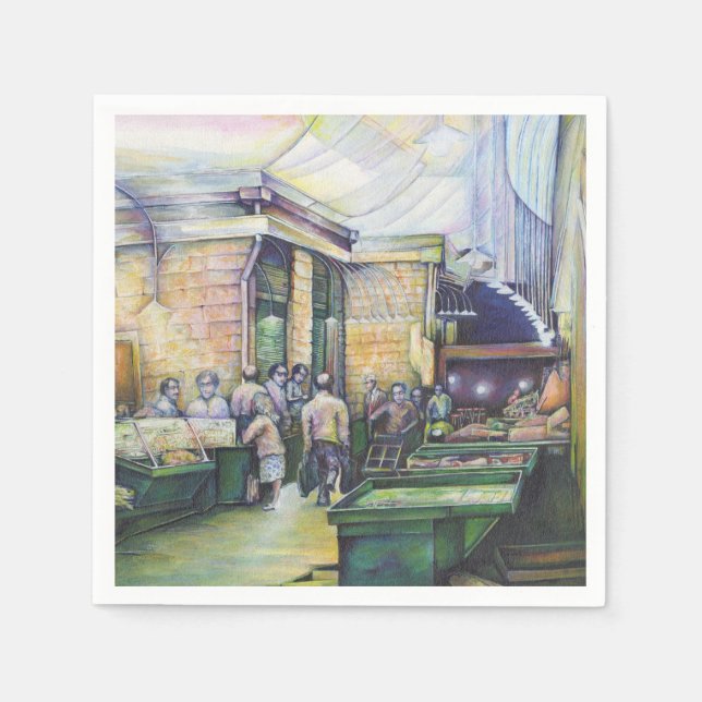 Servilleta De Papel Si El Arte Niega La Forma, Entonces Grace La Propo (Anverso)