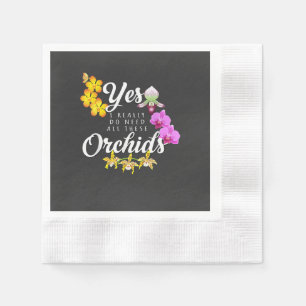 Servilleta De Papel Sí, Realmente Necesito Todas Estas Orquídeas