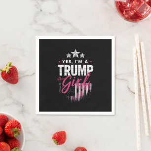 Servilleta De Papel Sí, soy Chica de Trump por disculpas elecciones de