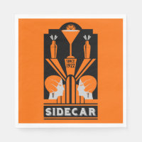 Sidecar Cocktail Art Deco