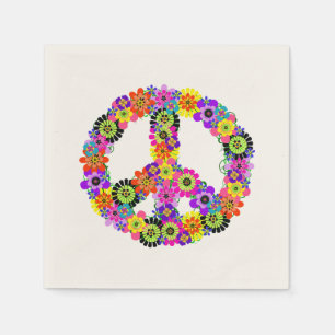Servilleta De Papel signo de la paz