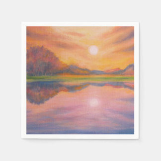 Servilleta De Papel Sigue el sol, sigue tus sueños