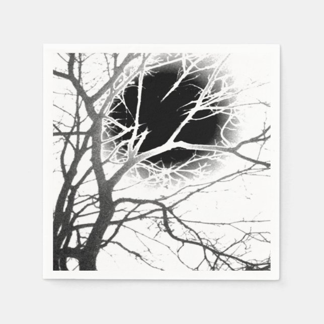 Servilleta De Papel Silhouette Moonlight (Anverso)