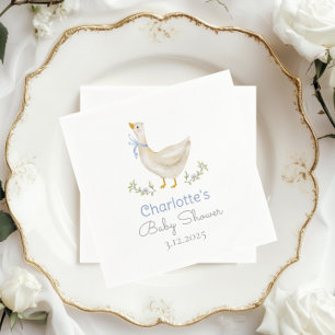 Servilleta De Papel Silly Goose en la suelta ducha Baby Boy