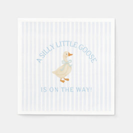 Servilleta De Papel Silly Little Goose Baby Shower 