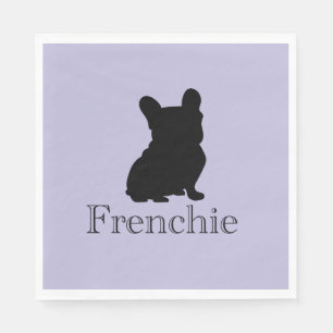 Servilleta De Papel silueta frenchie