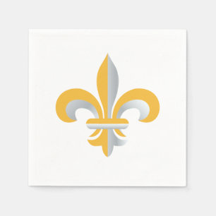 Servilleta De Papel Símbolo de Flor de Lis