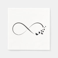 Símbolo de mariposa infinita