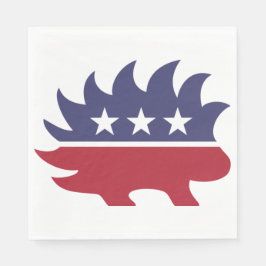 Servilleta De Papel Símbolo de puerco Fiesta liberal
