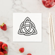 Símbolo de triquetra de Knot de la Trinidad celta