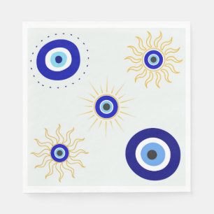 Servilleta De Papel Símbolo del Ojo Malo
