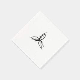 Servilleta De Papel Símbolo Triquetra Odin Norse Wicca