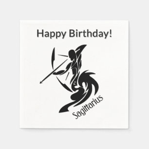 Servilleta De Papel Símbolo y signo zodiacal de Sagitario