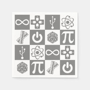 Servilleta De Papel Símbolos de geek