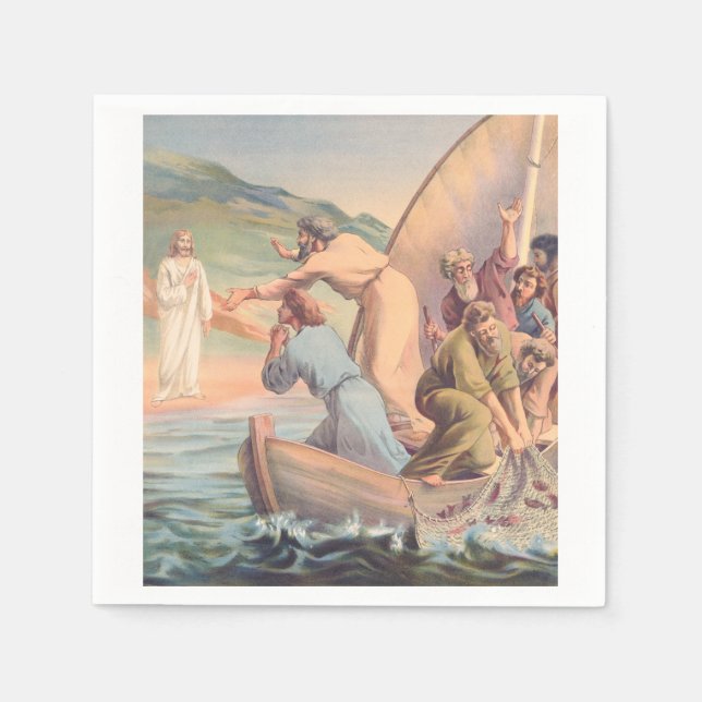 Servilleta De Papel Simón, ¿me amas (Anverso)