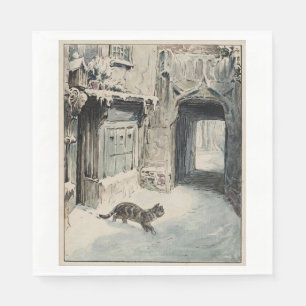 Servilleta De Papel Simpkin el gato sale (por Beatrix Potter)